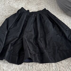 Free People Black A-Line Skirt